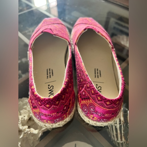 TOMS Alpargata Rope Hmong inspired - Size 6.5 - Picture 2 of 4